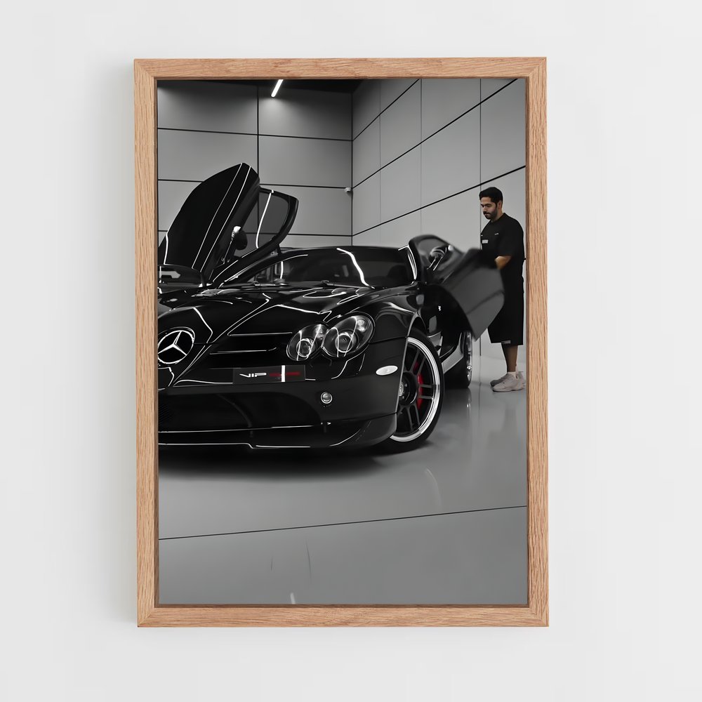 Poster appareil photo chic – affiche Mercedes (vue 4)